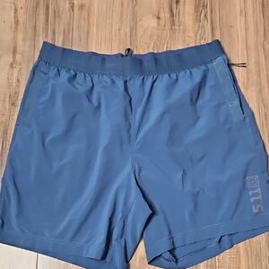 5.11 Tactical Men's Slate Blue Physical Training Shorts XL